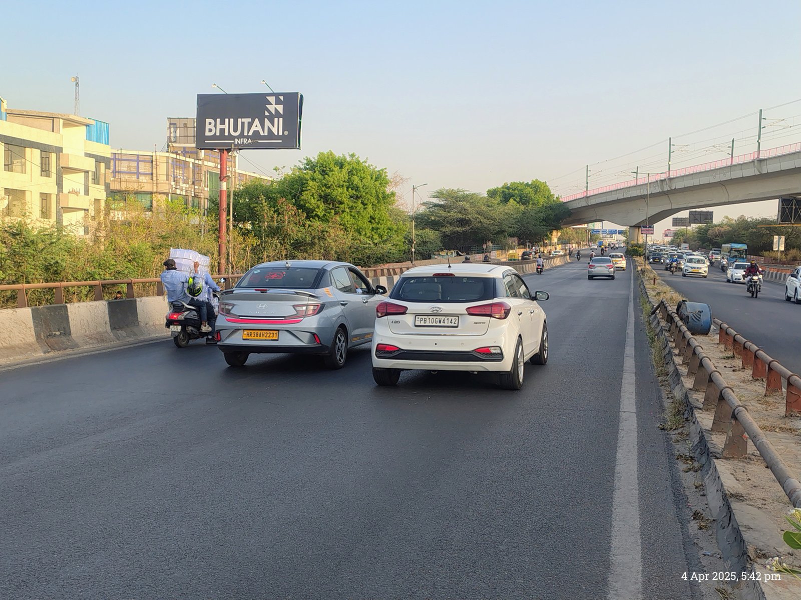 Mayapuri Flyover 5 A (Landing/Ending)