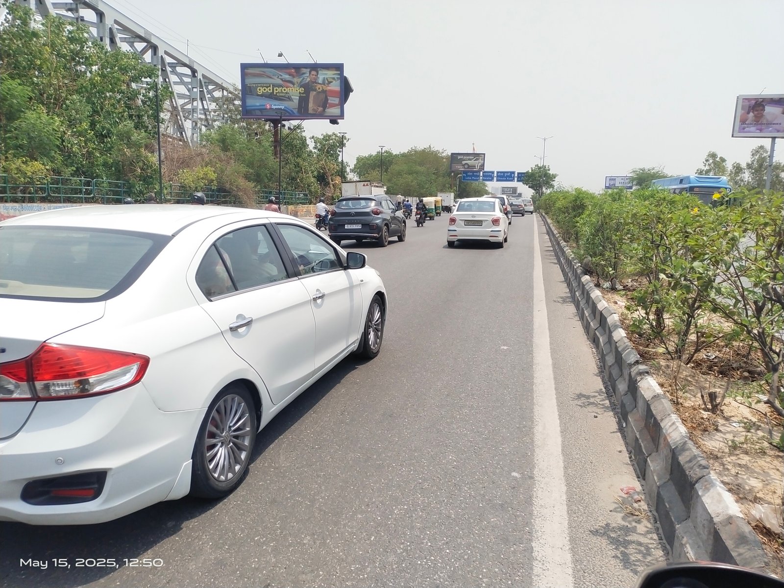 Mayapuri Flyover 6 A (After Railway Crossing)