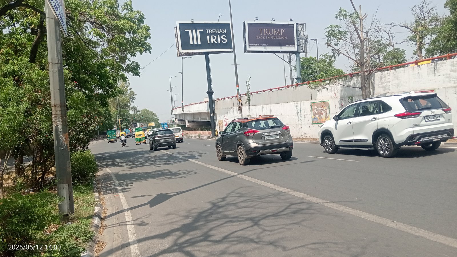 GK Flyover twds Defence Colony