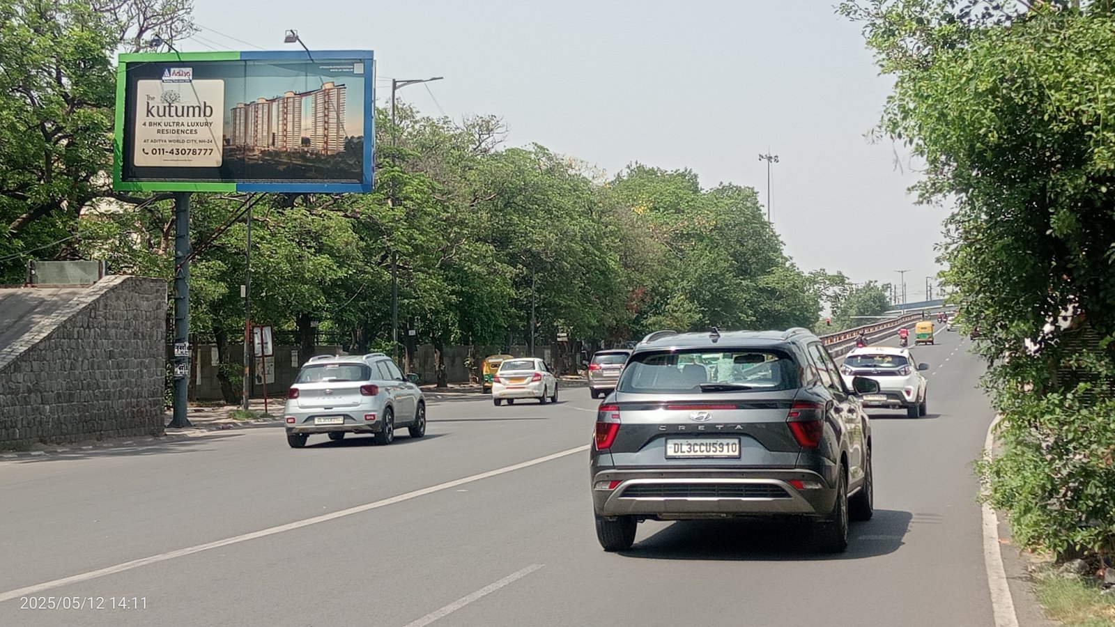 GK Flyover near South Extn Turning
