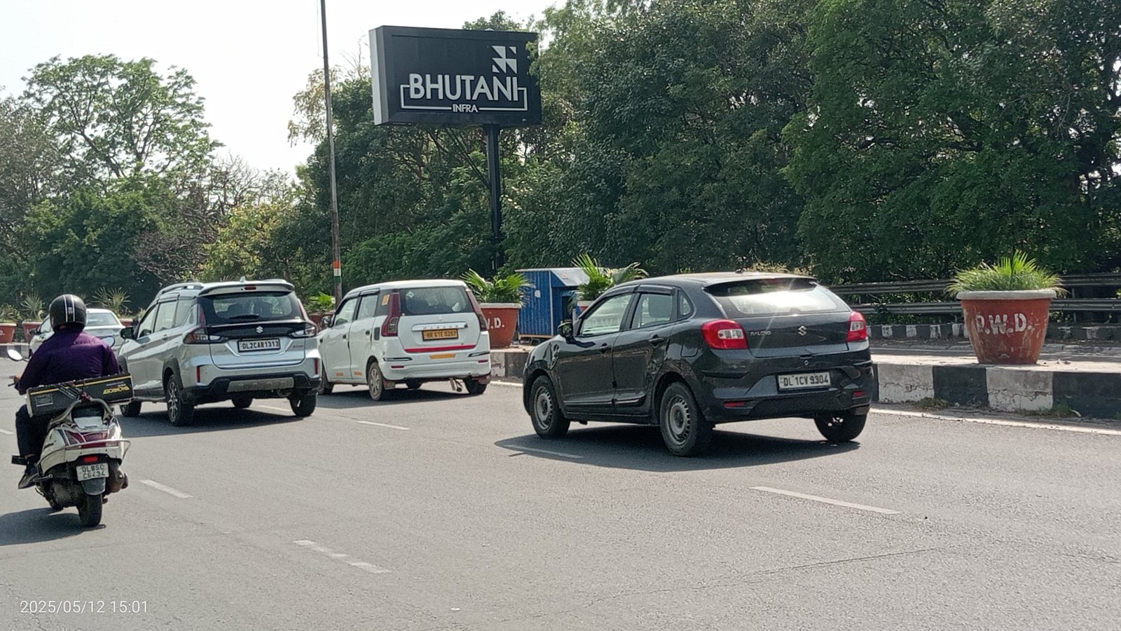 Defence Colony Flyover twds Moolchand (1)