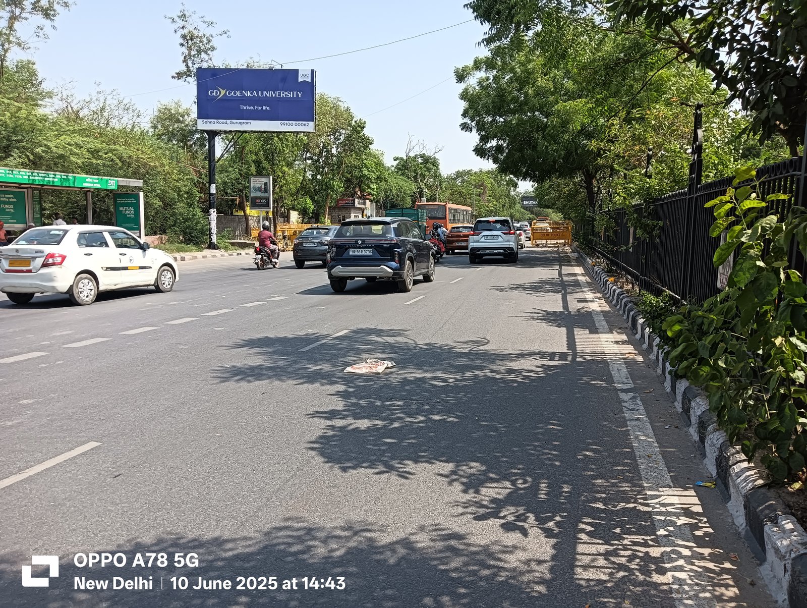 Ahinsa Sthal Near Bus Stop