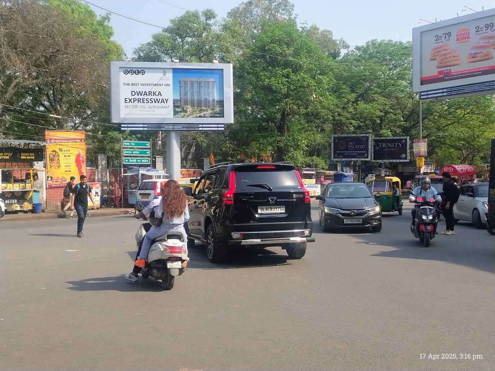 Kamla Nagar Exit T Point