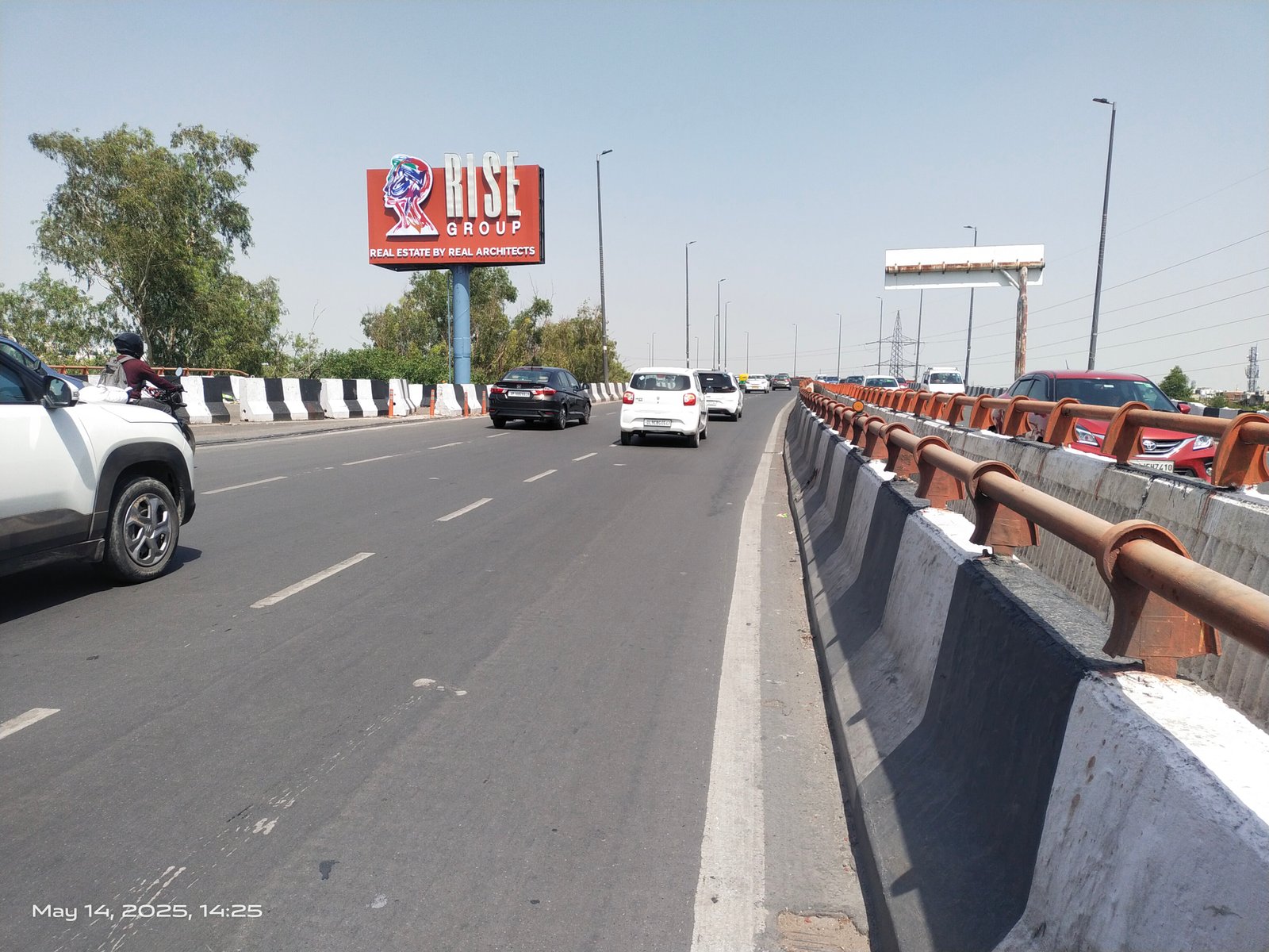 Barapull flyover Oberio Fly over cut 2 A